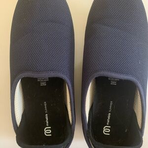 Mahabis Summer Navy and White shoes/slippers